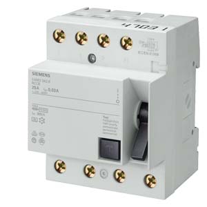 Siemens RCCB 100/300mA 4P